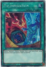 Polymerization (alternate artwork - HERO) - RA03-EN051 Platinum Secret Rare 1st Edition