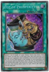 Pot of Prosperity - BLVO-EN065 - Secret Rare 1st E Pot of Prosperity - BLVO-EN065 - Secret Rare 1st Edition
