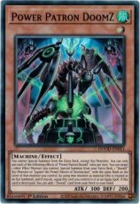 Power Patron DoomZ - DOOD-EN011 - Super Rare 1st E Power Patron DoomZ - DOOD-EN011 - Super Rare 1st Edition