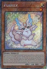 Purrely - RA02-EN018 - Platinum Secret Rare 1st Ed Purrely - RA02-EN018 - Platinum Secret Rare 1st Edition