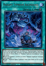 Radiant Typhoon Ascendance - MAMO-EN107 - Ultra Ra Radiant Typhoon Ascendance - MAMO-EN107 - Ultra Rare 1st Edition