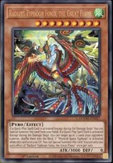 Radiant Typhoon Fonix, the Great Flame - DOOD-EN01 Radiant Typhoon Fonix, the Great Flame - DOOD-EN017 - Ultra Rare 1st Edition