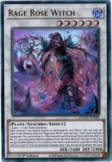 Rage Rose Witch - DOOD-EN040 - Ultra Rare 1st Edit Rage Rose Witch - DOOD-EN040 - Ultra Rare 1st Edition