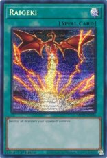 Raigeki(alternate artwork) - MP24-EN056 - Prismatic Secret Rare 1st Edition