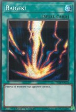 Raigeki - TN19-EN010 - Prismatic Secret Rare Limited Edition