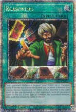 Reasoning - RA01-EN052 - Quarter Century Secret Rare 1st Edition