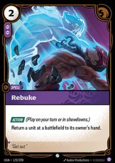 Rebuke - 172/298 - Common Rebuke - 172/298 - Common