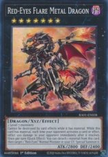 Red-Eyes Flare Metal Dragon - RA01-EN038 - Super Rare 1st Edition