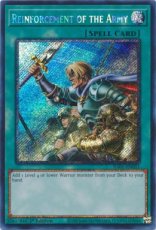 Reinforcement of the Army - RA01-EN051 - Platinum Secret Rare 1st Edition