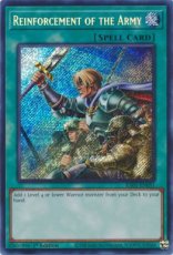 Reinforcement of the Army - RA01-EN051 - Secret Rare 1st Edition