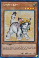 Rescue Cat(alternate art) - RA02-EN001 Collector's Rare 1st Edition