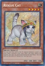 Rescue Cat(alternate art) - RA02-EN001 Secret Rare 1st Edition