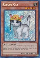 Rescue Cat - RA02-EN001 - Secret Rare 1st Edition