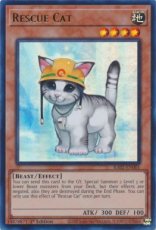 Rescue Cat - RA02-EN001 - Ultra Rare 1st Edition