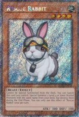 Rescue Rabbit - RA02-EN008 Platinum Secret Rare 1st Edition