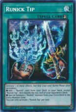 Runick Tip - MP23-EN241 - Prismatic Secret Rare 1st Edition