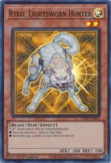 Ryko, Lightsworn Hunter - RA02-EN003 Super Rare 1st Edition