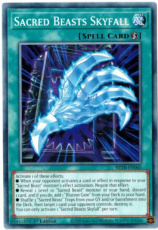 Sacred Beasts Skyfall - BETB-EN065 - Common 1st Ed Sacred Beasts Skyfall - BETB-EN065 - Common 1st Edition