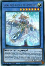 Saffira, Divine Dragon of the Voiceless Voice - LEDE-EN034 - Ultra Rare 1st Edition