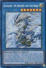 Sauravis, the Ancient and Ascended - RA02-EN019 - Collector's Rare 1st Edition