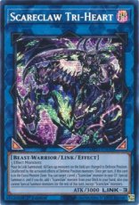 Scareclaw Tri-Heart - MP23-EN088 - Prismatic Secret Rare 1st Edition