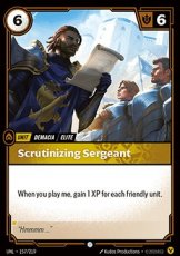 Scrutinizing Sergeant - 157/219 - Common Scrutinizing Sergeant - 157/219 - Common