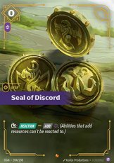 Seal of Discord - 204/298 - Epic Seal of Discord - 204/298 - Epic