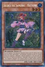 Secret Six Samurai - Hatsume - RA03-EN016 Secret Rare 1st Edition