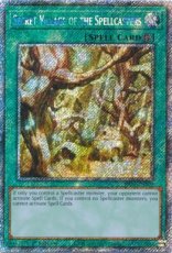 Secret Village of the Spellcasters - RA03-EN209 Platinum Secret Rare 1st Edition