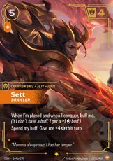 Sett, Brawler - 164a/298 - Showcase Sett, Brawler - 164a/298 - Showcase