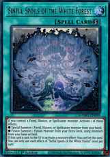 Sinful Spoils of the White Forest - MAMO-EN099 - U Sinful Spoils of the White Forest - MAMO-EN099 - Ultra Rare 1st Edition