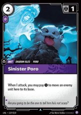 Sinister Poro - 137/219 - Uncommon Sinister Poro - 137/219 - Uncommon