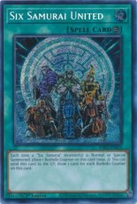 Six Samurai United - RA03-EN054  Secret Rare 1st Edition