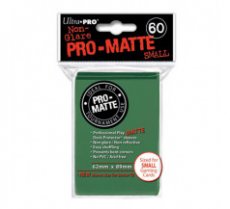 Ultra-Pro Sleeves - Matte Green Small (60 Sleeves)