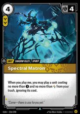 Spectral Matron - 226/298 - Uncommon Spectral Matron - 226/298 - Uncommon