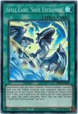 Spell Card Soul Exchange - INFO-EN100 - Super Rare 1st Edition