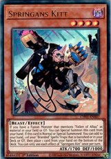 Springans Kitt - CH01-EN007 - Ultra Rare 1st Editi Springans Kitt - CH01-EN007 - Ultra Rare 1st Edition