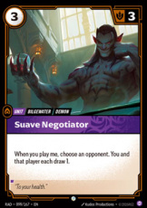 Suave Negotiator 099/167 - Common Suave Negotiator 099/167 - Common