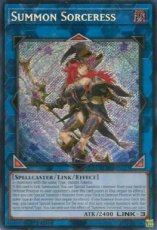 Summon Sorceress - BLMM-EN157 - Secret Rare 1st Ed Summon Sorceress - BLMM-EN157 - Secret Rare 1st Edition