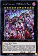 Super Starslayer TY-PHON - Sky Crisis - MP24-EN119 - Prismatic Secret Rare 1st Edition