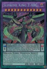 (EX) Supreme King Z-ARC - MACR-EN039 - Secret Rare - 1st Edition