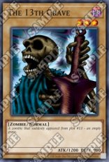 The 13th Grave - LOB-EN014 - Common Unlimited (25t The 13th Grave - LOB-EN014 - Common Unlimited (25th Reprint)