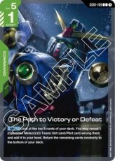 The Path to Victory or Defeat - Newtype Rising - G The Path to Victory or Defeat - Newtype Rising - GD01-109