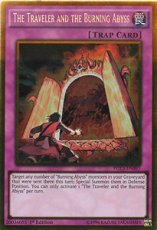 The Traveler and the Burning Abyss - PGL3-EN097 - The Traveler and the Burning Abyss - PGL3-EN097 - Gold Rare - 1st Edition