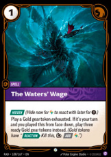 The Waters' Wage 100/167 - Common The Waters' Wage 100/167 - Common