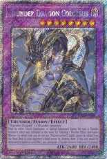 Thunder Dragon Colossus - RA03-EN036 Platinum Secret Rare 1st Edition