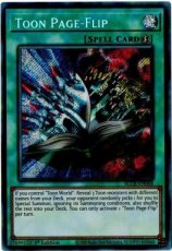 Toon Page-Flip - BLCR-EN068 - Secret Rare 1st Edition