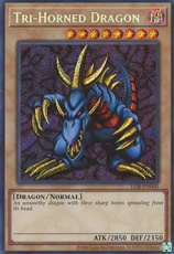 Tri-Horned Dragon - LOB-EN000 - Secret Rare Tri-Horned Dragon - LOB-EN000 - Secret Rare