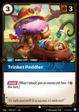 Trinket Peddler 054/167 - Common Trinket Peddler 054/167 - Common