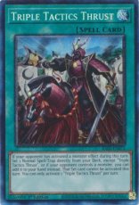 Triple Tactics Thrust - RA03-EN072  Collector's Rare 1st Edition